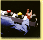 Closeup Photo of Ergonomic Palm Buttons